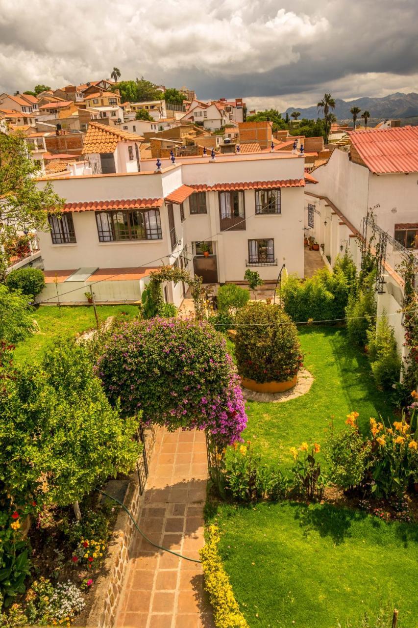 El Jardin De Su Merced B&B Sucre Dış mekan fotoğraf