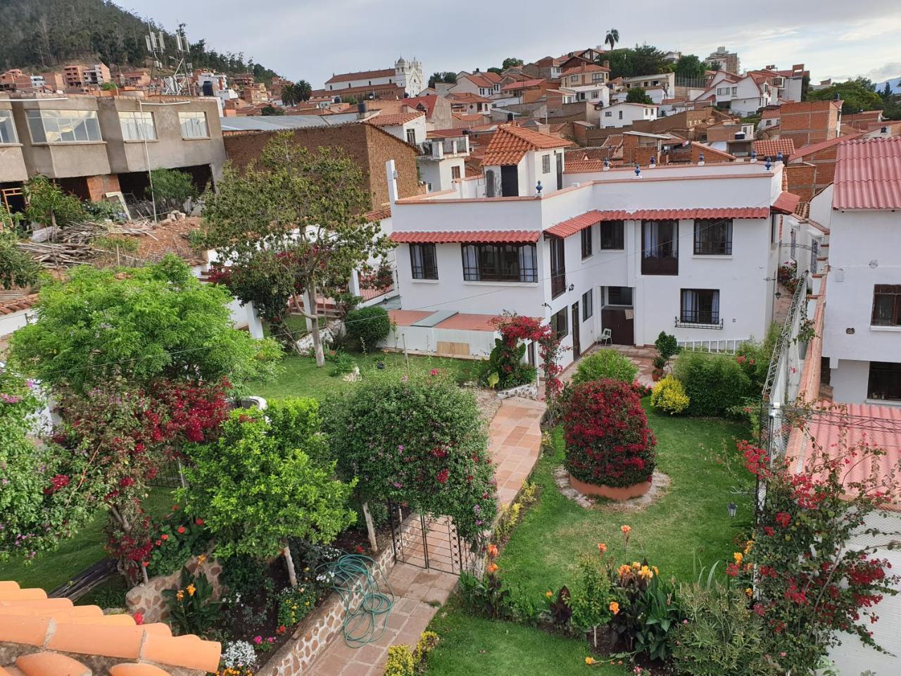 El Jardin De Su Merced B&B Sucre Dış mekan fotoğraf